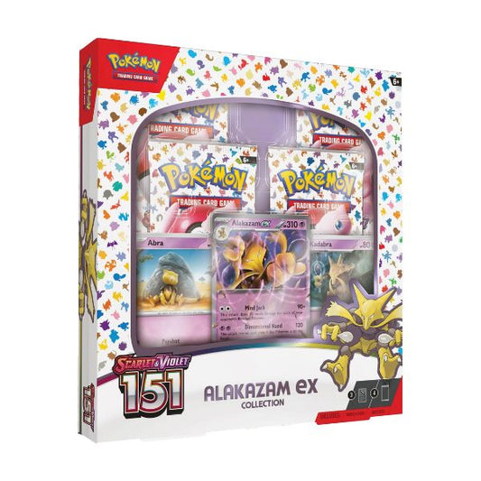 Pokémon -  Caja Alakazam EX 151 Español