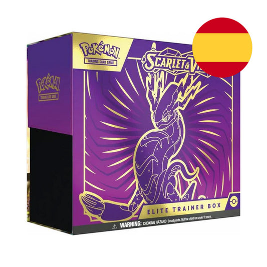 Pokémon - Scarlet &amp; Purple Spanish - Elite Trainer Box - Miraidon 