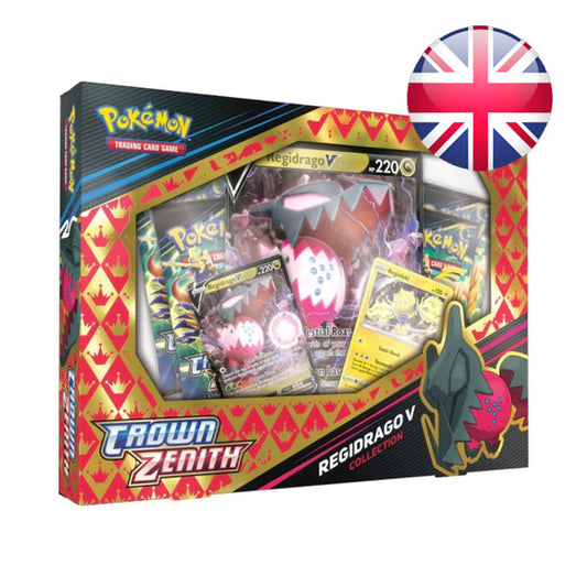 Pokémon - Crown Zenith Regidrago V Box Inglés